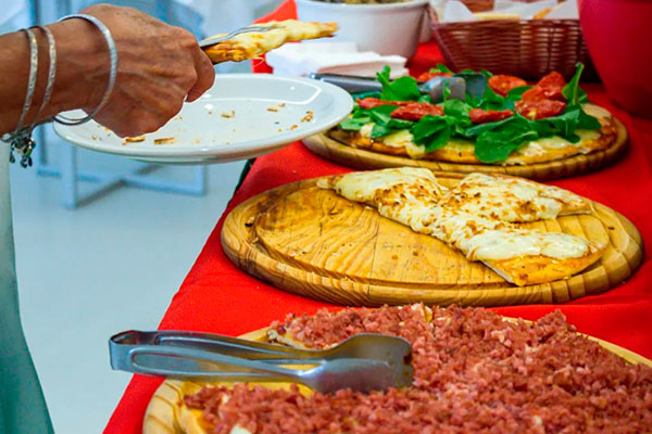 Pizzas, Nosso Menú, Pedir ao domicílio